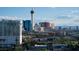 Panoramic city view featuring iconic Las Vegas landmarks at 353 E Bonneville Ave # 1302, Las Vegas, NV 89101