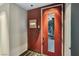 Hallway entrance with a red door and the 'Core Fitness Center' sign at 353 E Bonneville Ave # 1302, Las Vegas, NV 89101