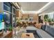 Bright living room with wood accents, stainless steel appliances, and cozy seating area at 353 E Bonneville Ave # 1302, Las Vegas, NV 89101