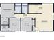 Detailed floor plan showcasing the layout of the kitchen, living room, bedrooms, bathrooms and Primary suite at 3654 Villa Knolls South Dr, Las Vegas, NV 89120