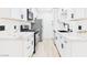 Stylish kitchen featuring marble countertops and stainless steel appliances at 3654 Villa Knolls South Dr, Las Vegas, NV 89120