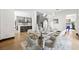 Elegant dining area adjacent to the kitchen, perfect for entertaining at 3740 Caesars Cir, Las Vegas, NV 89120