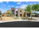 Contemporary home with xeriscaped yard, desert landscaping, and modern curb appeal at 3740 Caesars Cir, Las Vegas, NV 89120