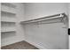 Walk-in closet with shelving and rod offers ample storage space at 4205 Caliper Dr, Las Vegas, NV 89110
