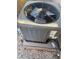 A close-up of the HVAC unit, highlighting its condition and installation at 4626 Sacks Dr, Las Vegas, NV 89122