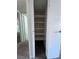 Linen closet featuring multiple shelves for storage at 805 Rock Springs Dr # 101, Las Vegas, NV 89128