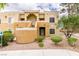 Exterior of home with well-maintained landscaping, accessible entrance, and neutral color scheme at 8070 W Russell Rd # 2026, Las Vegas, NV 89113