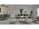 Bright living room with neutral tones, modern decor, and stylish furnishings at 8070 W Russell Rd # 2026, Las Vegas, NV 89113