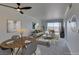 Bright living room with neutral tones, modern decor, and stylish furnishings at 8070 W Russell Rd # 2026, Las Vegas, NV 89113