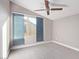 Comfortable bedroom featuring a ceiling fan and a window with shades at 8797 Pinley Spring St, Las Vegas, NV 89113
