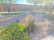 Beautiful landscaping with colorful yellow flowers and desert flora at 9138 Hermosa Valley St, Las Vegas, NV 89178