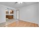 View of living room leading to the kitchen and the back entrance at , Henderson, NV 89011