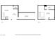 Floor plan of the first and second floors at 1025 Willow Tree Dr # B, Las Vegas, NV 89128