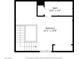 Floor plan of the second floor at 1025 Willow Tree Dr # B, Las Vegas, NV 89128