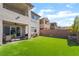 A beautifully landscaped backyard perfect for entertaining at 23 Strada Barbera, Henderson, NV 89011