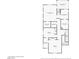 The second-floor floorplan features three bedrooms and an enclosed balcony at 23 Strada Barbera, Henderson, NV 89011
