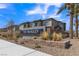 Landscaped entrance sign to the McAuley townhome community with desert plants and palm trees at 236 Callen Falls Ave # 1211, Henderson, NV 89011