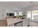 Bright, open concept featuring a stainless steel dishwasher and kitchen island at 236 Callen Falls Ave # 1211, Henderson, NV 89011