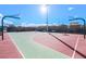 Community basketball court surrounded by fencing and residential homes at 2871 Tanager Hill St, Henderson, NV 89044