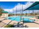 Community pool area with multiple pools, sunshades, and accessible features at 2871 Tanager Hill St, Henderson, NV 89044