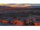 Stunning skyline view overlooking desert homes, perfect for enjoying evening city lights and sunsets at 2901 Josephine Dr, Henderson, NV 89044