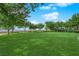 Expansive green space with trees and walking path at 2901 Josephine Dr, Henderson, NV 89044
