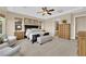 Elegant main bedroom featuring neutral tones, refined furnishings, and an ensuite bathroom at 2901 Josephine Dr, Henderson, NV 89044