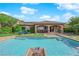 The backyard is designed for relaxation and entertainment, featuring a sparkling pool at 2901 Josephine Dr, Henderson, NV 89044