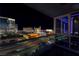 Balcony view capturing the dazzling Las Vegas skyline with the city's vibrant lights shining at night at 4575 Dean Martin Dr # 1909, Las Vegas, NV 89103