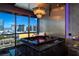 Spa-like main bathroom showcasing a deep soaking tub, city view, and modern, elegant finishes at 4575 Dean Martin Dr # 1909, Las Vegas, NV 89103