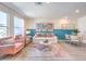 Inviting living room with modern furnishings and plenty of natural light at 5011 Sage Mesa Ave # Lot 143, Las Vegas, NV 89139