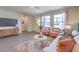 Cozy living room with modern decor and plenty of natural light at 5011 Sage Mesa Ave # Lot 143, Las Vegas, NV 89139