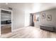 Well-lit bedroom with closet space, natural light, and modern flooring at 5020 Indian River Dr # 424, Las Vegas, NV 89103