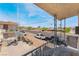 Exterior view of a balcony with stairs leading to the ground level and street at 5112 Pebble Beach Blvd, Las Vegas, NV 89108