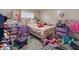 Cozy bedroom with natural light and functional storage solutions at 5112 Pebble Beach Blvd, Las Vegas, NV 89108
