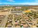 An aerial view highlighting the property's location near Anthony Saville Middle School and Gilcrease Orchard at 6335 Iginlas Goal Ave, Las Vegas, NV 89131