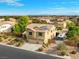 Gathering home featuring solar panels, landscaping, and RV parking at 6335 Iginlas Goal Ave, Las Vegas, NV 89131
