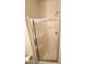 Shower featuring bright light, and sleek glass doors at 7607 Pioneer Ranch Ave, Las Vegas, NV 89113