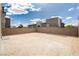 Fully fenced backyard and patio at 7777 Vino Vranec Ct, Las Vegas, NV 89113