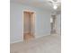 Carpeted bedroom with view of closet and kitchen at 7885 W Flamingo Rd # 2005, Las Vegas, NV 89147