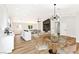 Bright and airy living room features a modern fireplace and open layout at 811 Spyglass Ln, Las Vegas, NV 89107