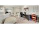 Bright office space with ample desk space and neutral carpeting at 8176 Duncan Peak Ct, Las Vegas, NV 89139