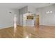 Open concept living room that flows into the kitchen at 8450 Alta Dr # 220, Las Vegas, NV 89145