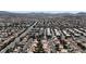 Wide aerial view of a Primary-planned community featuring uniform homes and orderly streets at 9562 Collinsleap Ct, Las Vegas, NV 89123