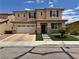 Charming two-story home featuring a well-maintained front yard and a two-car garage at 9604 Vital Crest St, Las Vegas, NV 89123