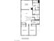 Detailed floor plan showcasing the upper level layout, with bedrooms, bathrooms, and primary suite at 10029 Luna River Ave, Las Vegas, NV 89148