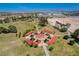 Aerial shot of a community gathering place with unique architecture, landscaping, and inviting walkways at 1014 Solemn Cactus Ave, North Las Vegas, NV 89031