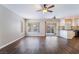 Bright and airy living room with a view of the backyard and an open floorplan at 10166 Monks Hood Ct, Las Vegas, NV 89183