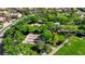 Community park with shuffleboard courts, green spaces, walking paths, and recreational facilities at 10389 Walking View Ct, Las Vegas, NV 89135