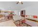 Open floor plan showcasing the living area, dining space, and kitchen with ample space for Gathering and entertaining at 10389 Walking View Ct, Las Vegas, NV 89135